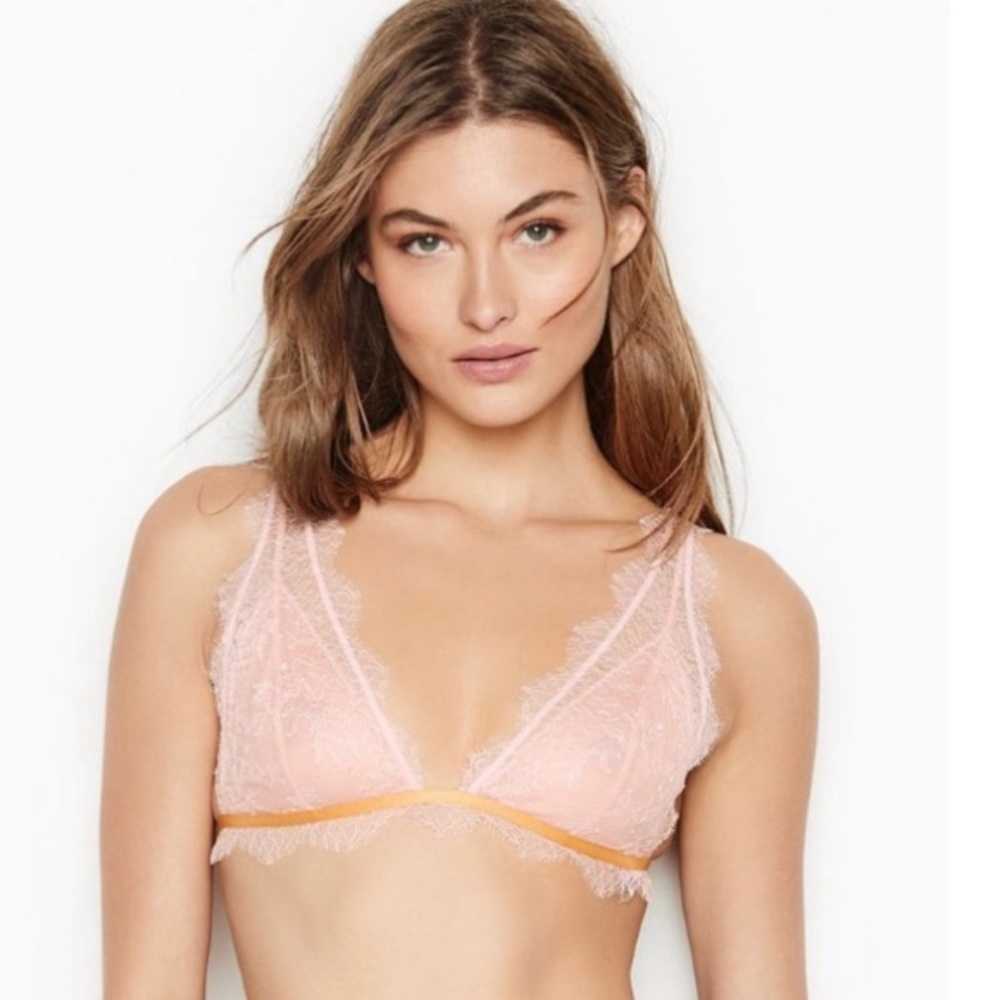VS Dream Angels Chantilly Long Line Bra XL